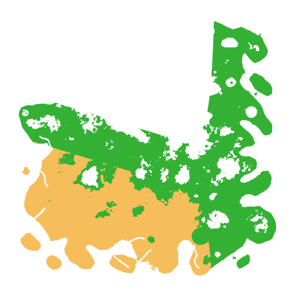 Biome Rust Map: Procedural Map, Size: 4500, Seed: 846812