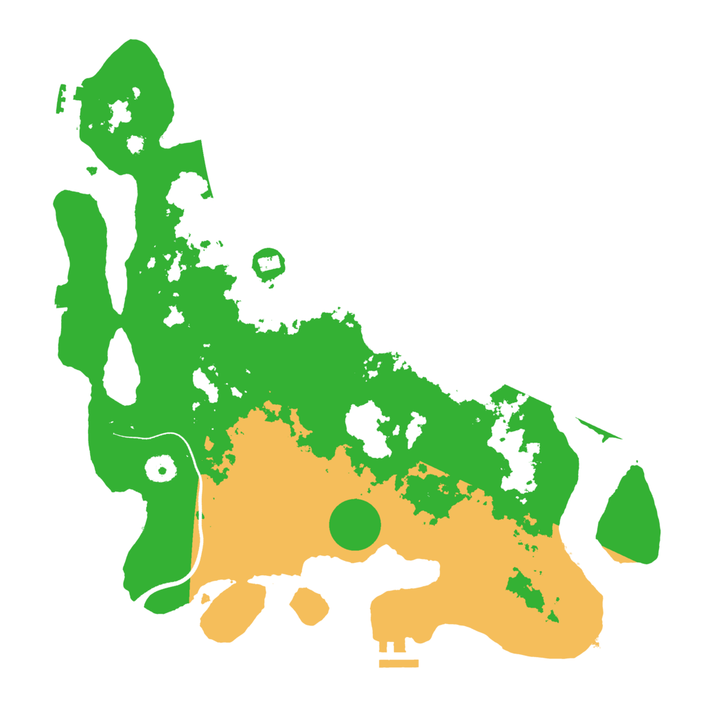 Biome Rust Map: Procedural Map, Size: 3600, Seed: 762