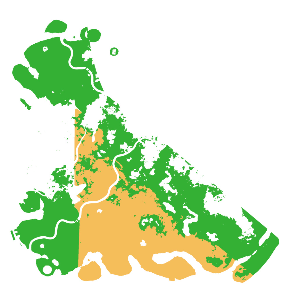 Biome Rust Map: Procedural Map, Size: 6000, Seed: 2101349114