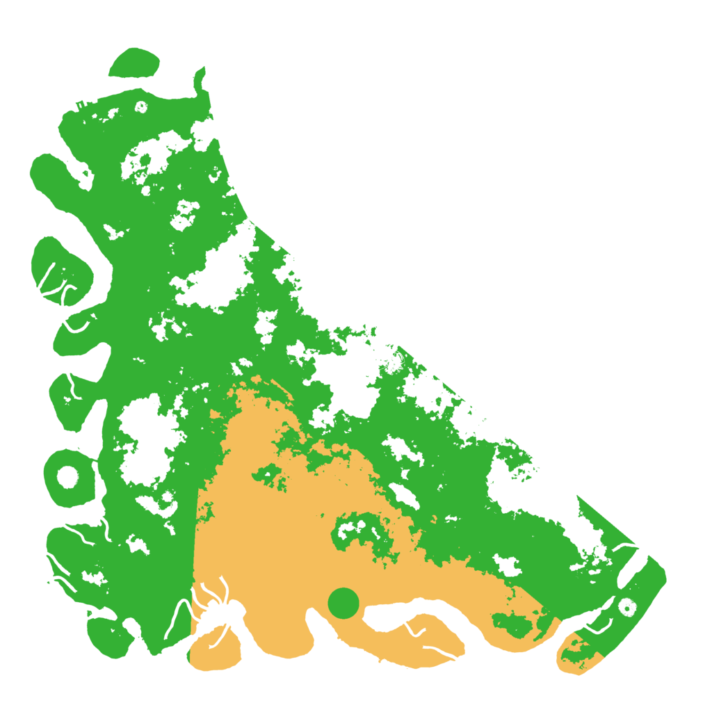 Biome Rust Map: Procedural Map, Size: 6000, Seed: 2101349114