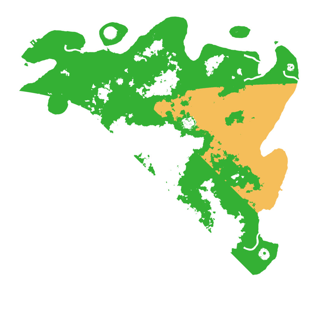 Biome Rust Map: Procedural Map, Size: 4250, Seed: 37174352