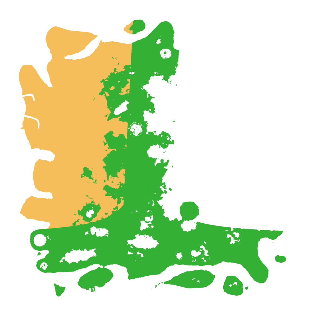 Biome Rust Map: Procedural Map, Size: 4500, Seed: 63931128