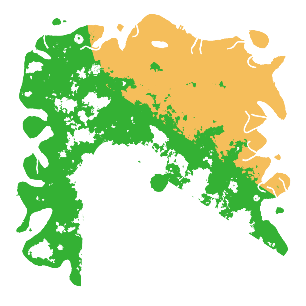 Biome Rust Map: Procedural Map, Size: 5000, Seed: 1816191512