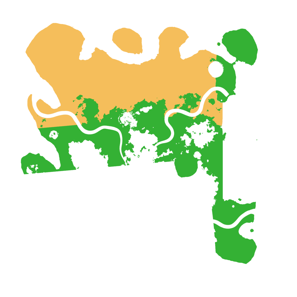Biome Rust Map: Procedural Map, Size: 3500, Seed: 1669772625