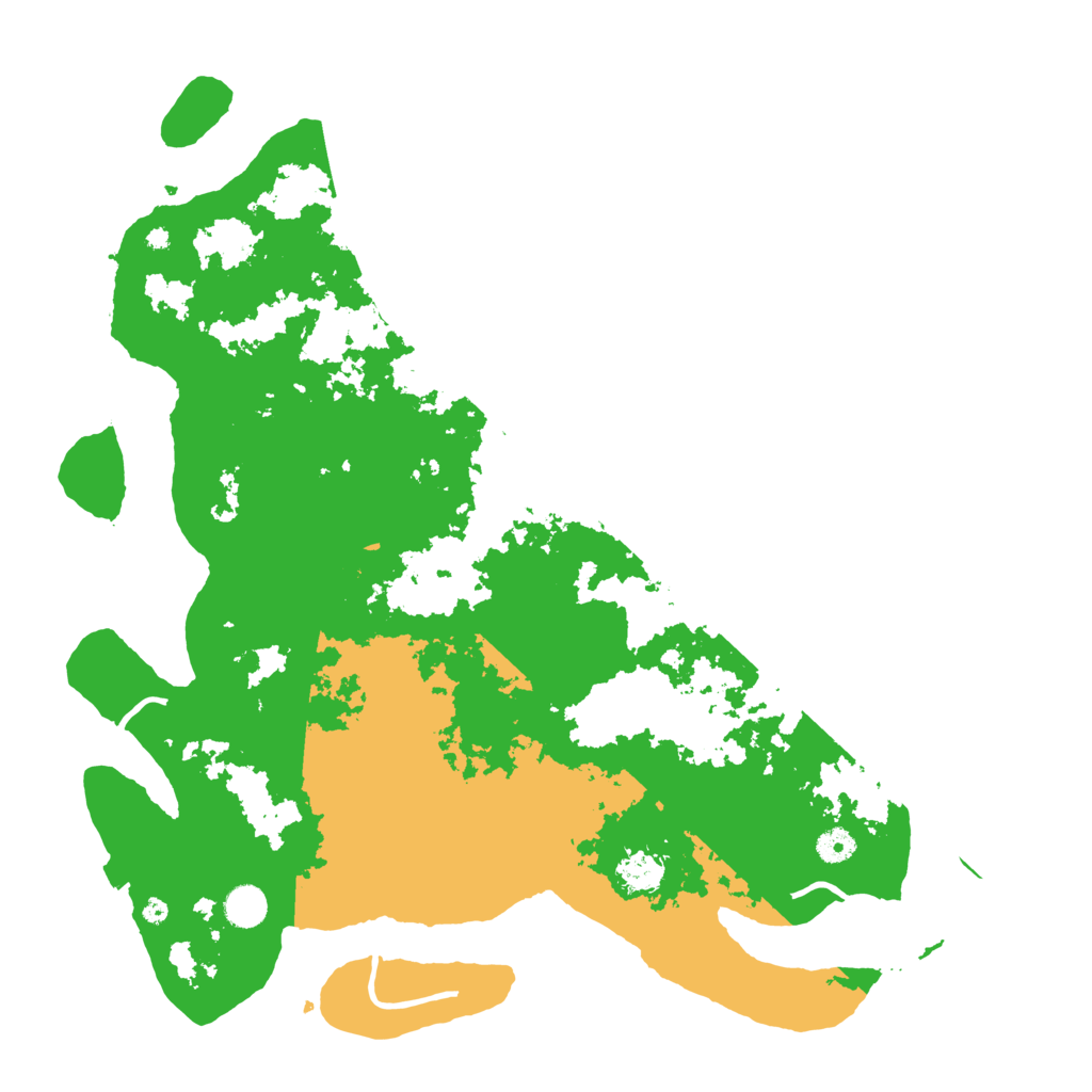 Biome Rust Map: Procedural Map, Size: 4500, Seed: 440059831