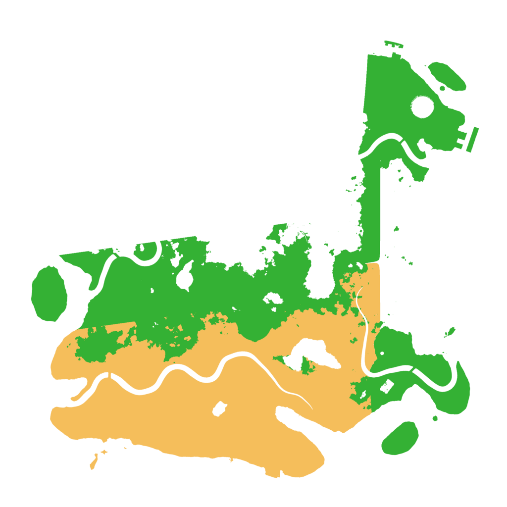 Biome Rust Map: Procedural Map, Size: 4000, Seed: 1113856924