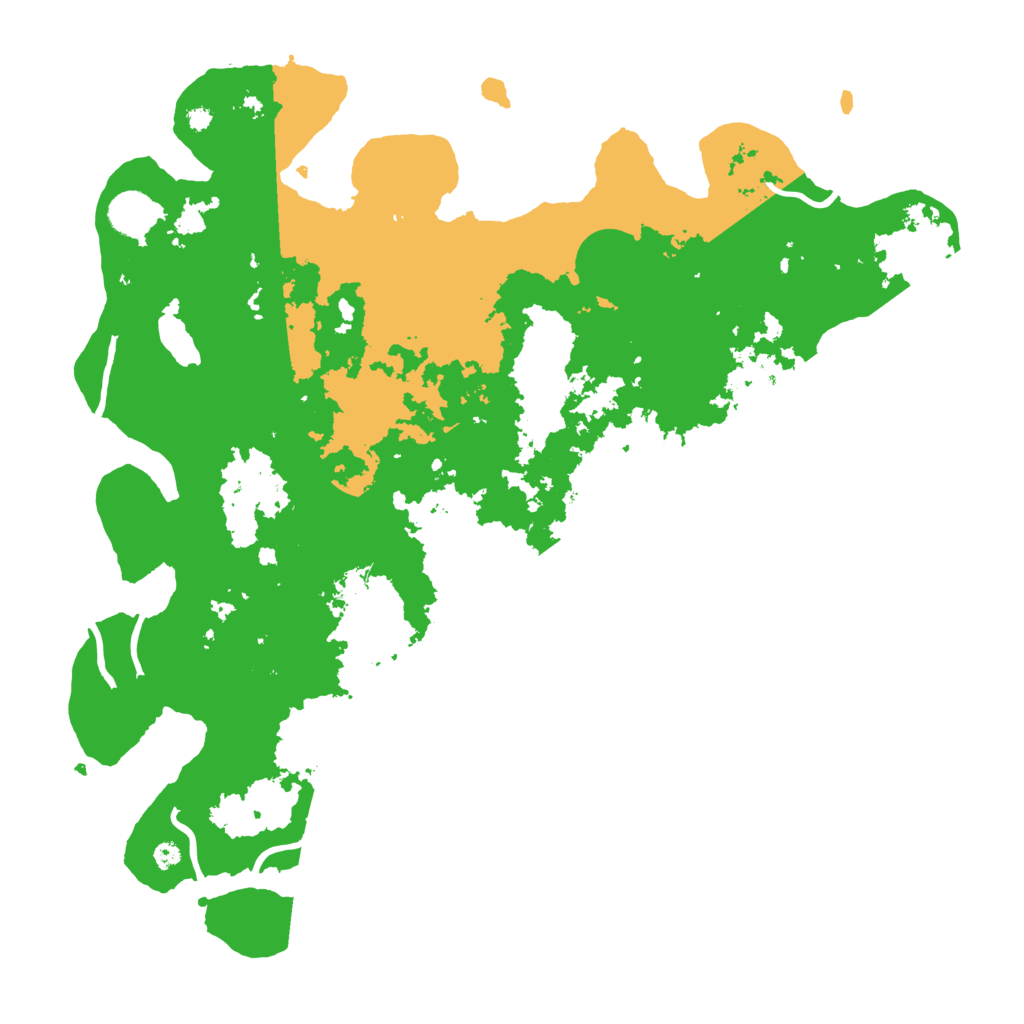 Biome Rust Map: Procedural Map, Size: 4000, Seed: 758254