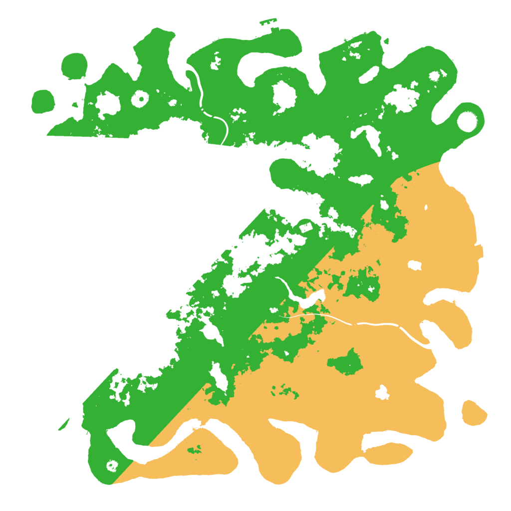 Biome Rust Map: Procedural Map, Size: 4500, Seed: 750871502