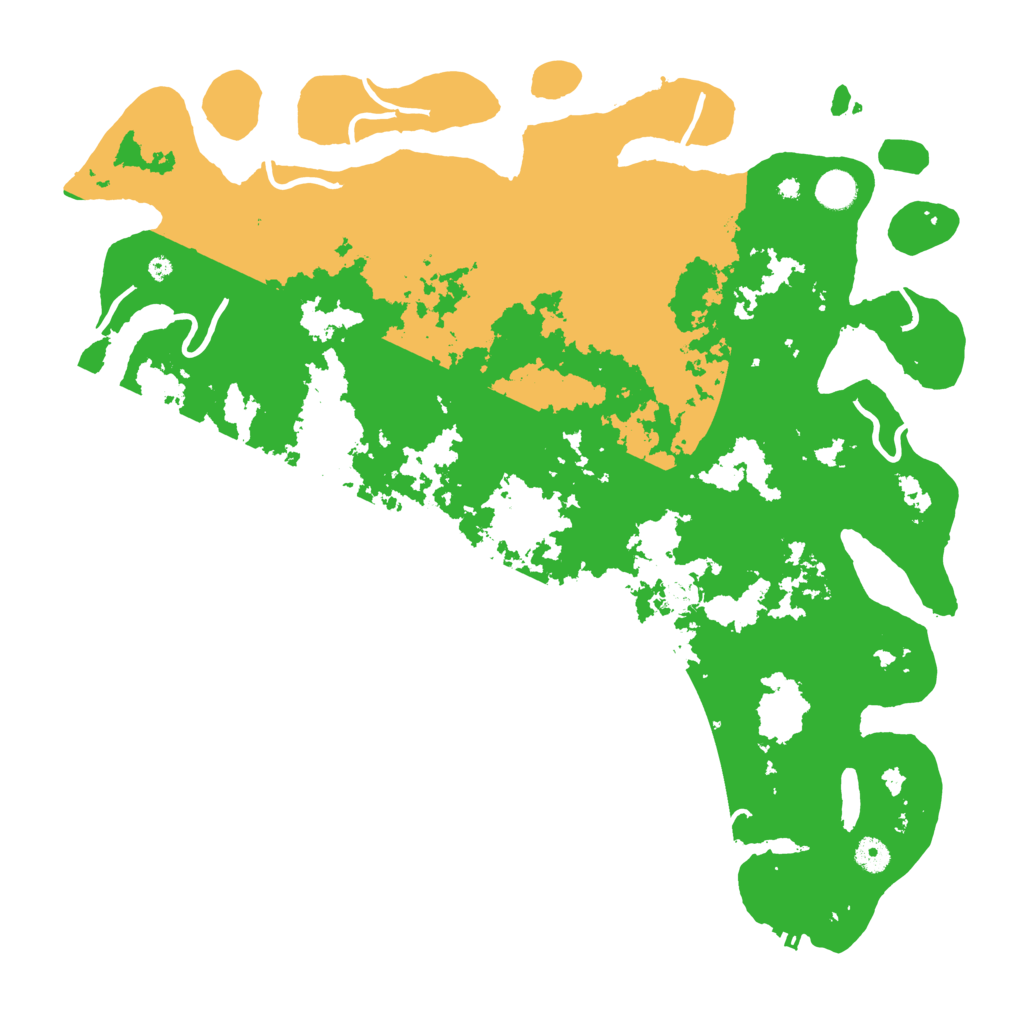 Biome Rust Map: Procedural Map, Size: 4500, Seed: 4042023