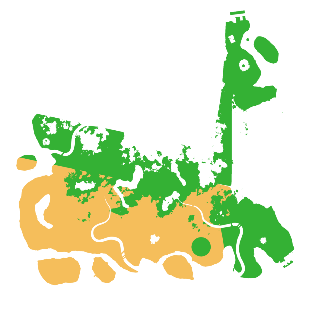 Biome Rust Map: Procedural Map, Size: 4250, Seed: 269363622