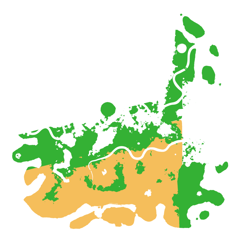 Biome Rust Map: Procedural Map, Size: 4500, Seed: 230227