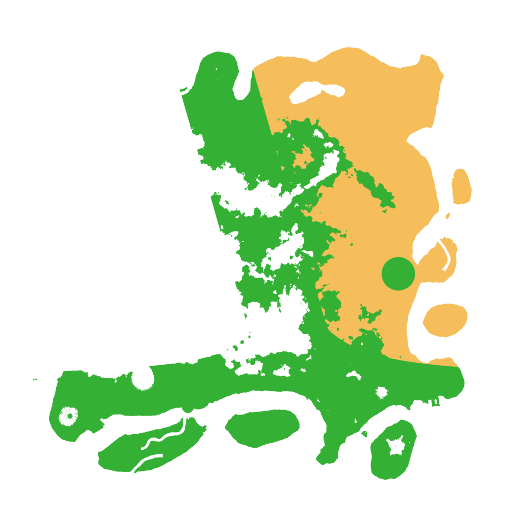 Biome Rust Map: Procedural Map, Size: 4000, Seed: 20230406