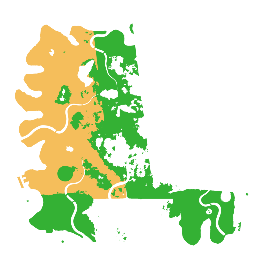 Biome Rust Map: Procedural Map, Size: 4500, Seed: 432759369