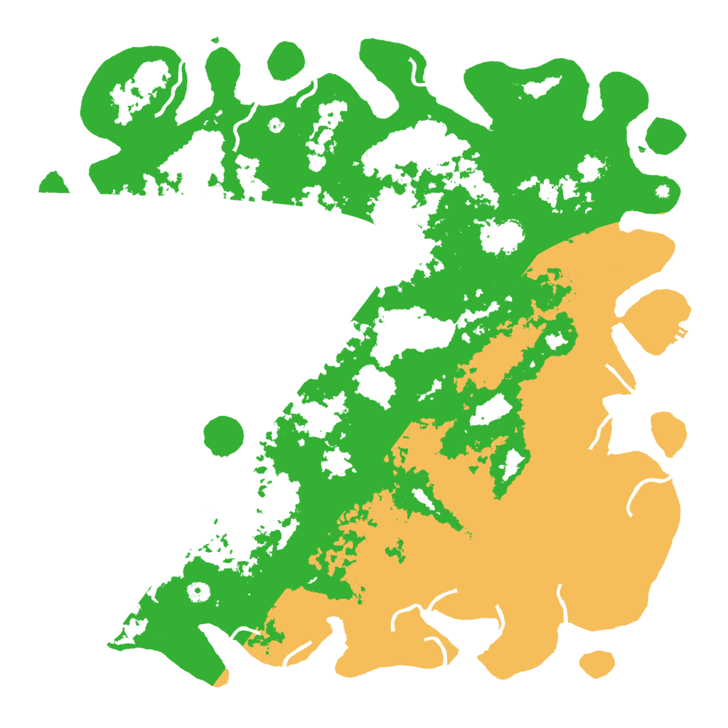 Biome Rust Map: Procedural Map, Size: 5000, Seed: 543989