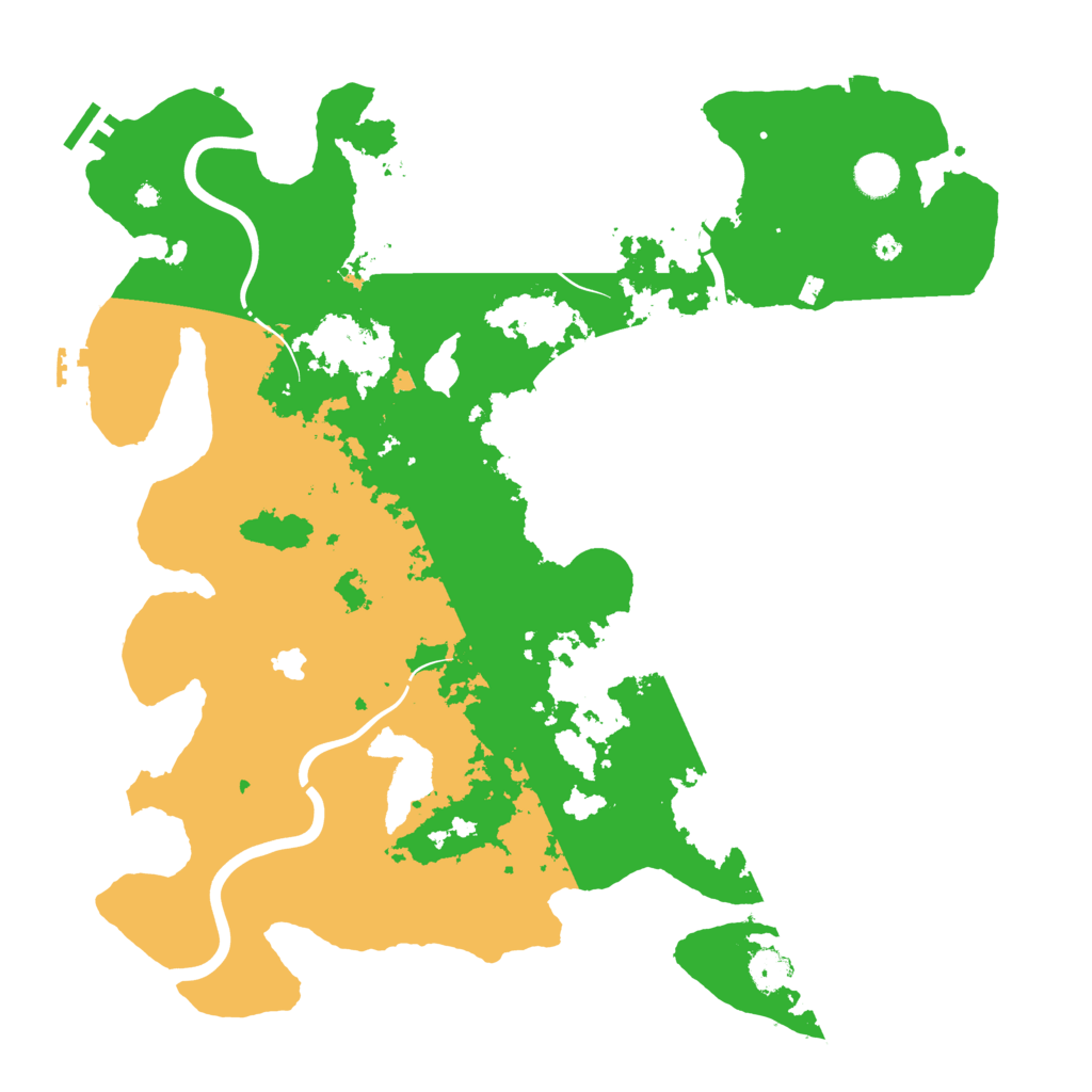 Biome Rust Map: Procedural Map, Size: 4250, Seed: 23648