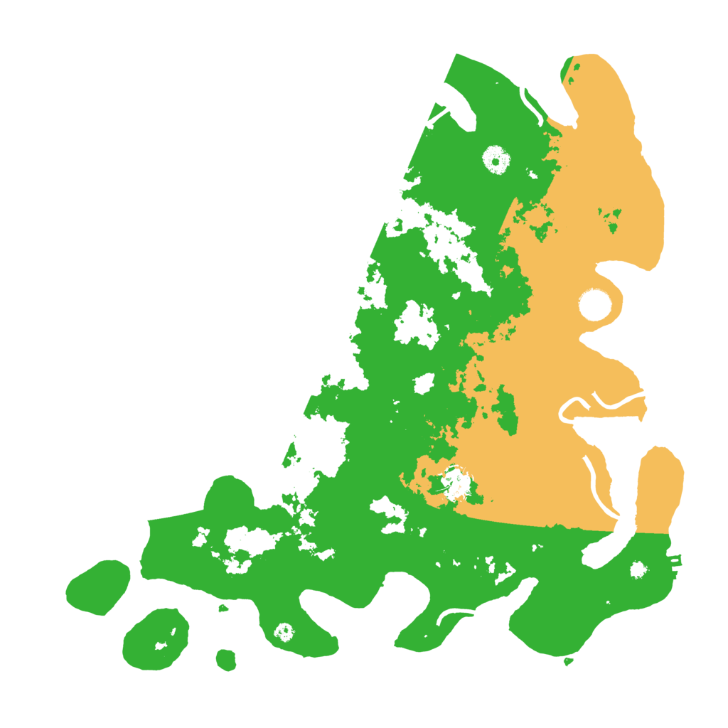 Biome Rust Map: Procedural Map, Size: 4000, Seed: 8654769