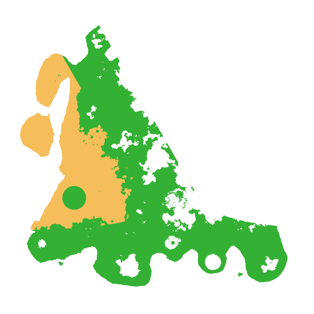 Biome Rust Map: Procedural Map, Size: 3500, Seed: 1781664269