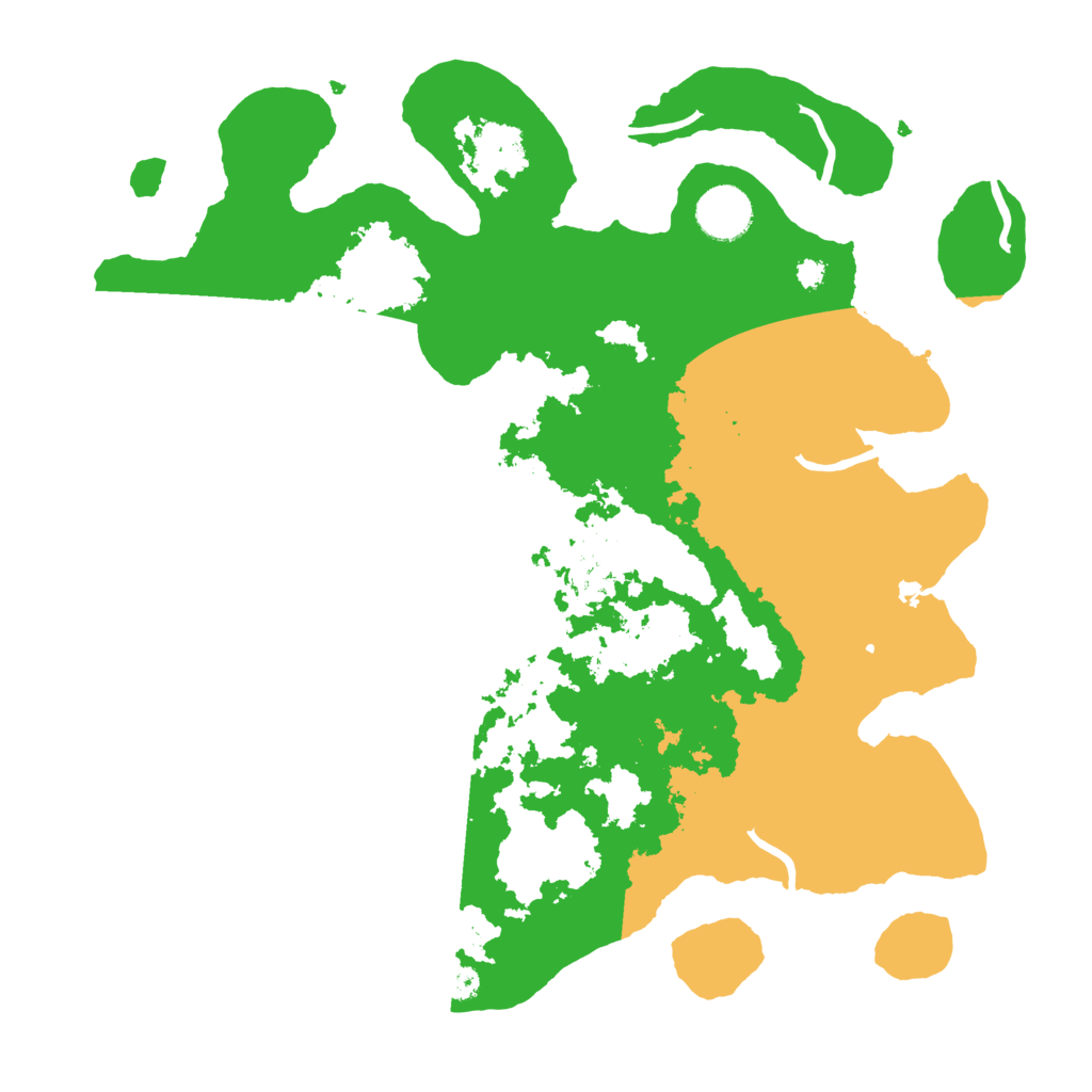 Biome Rust Map: Procedural Map, Size: 3500, Seed: 566797245