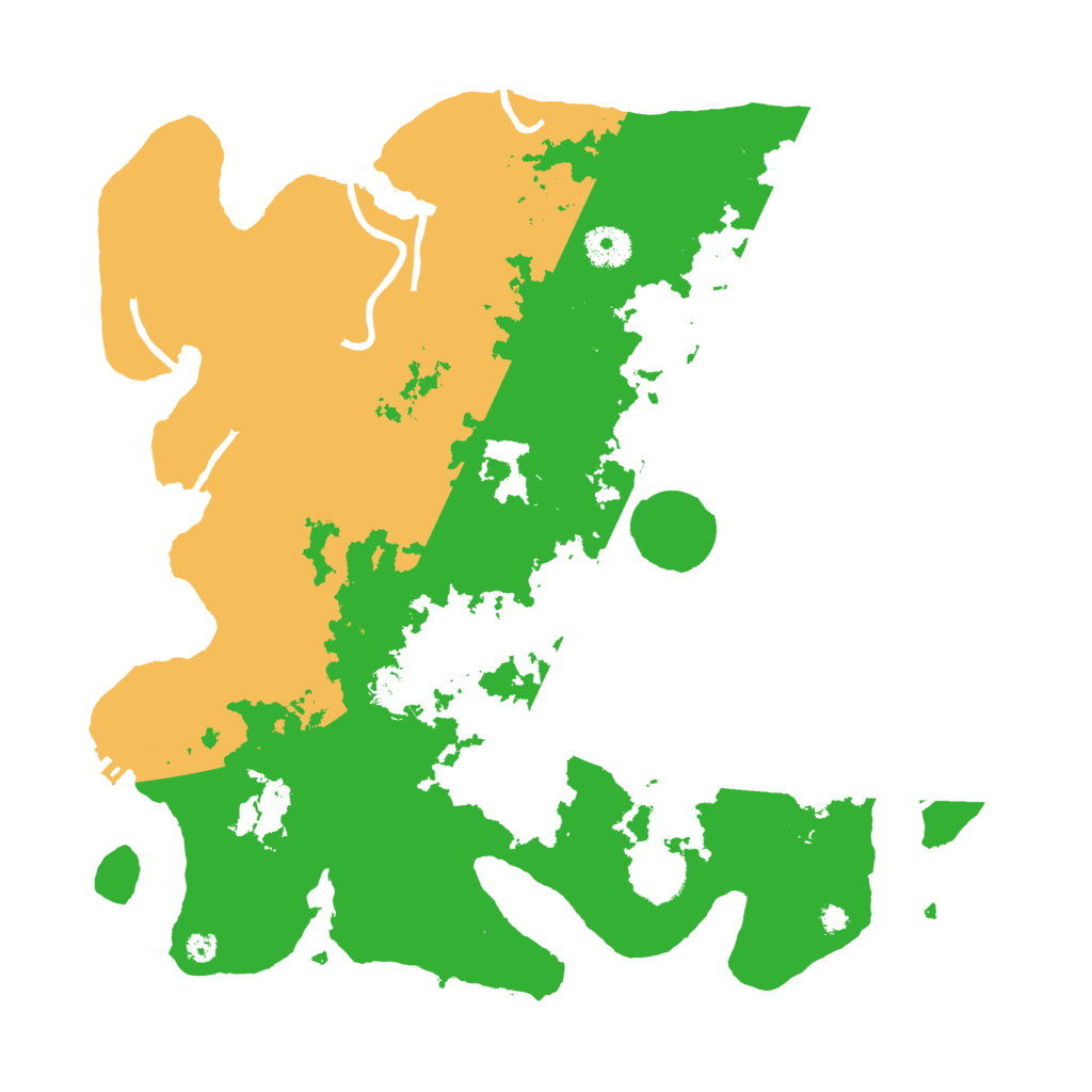 Biome Rust Map: Procedural Map, Size: 3700, Seed: 901034429