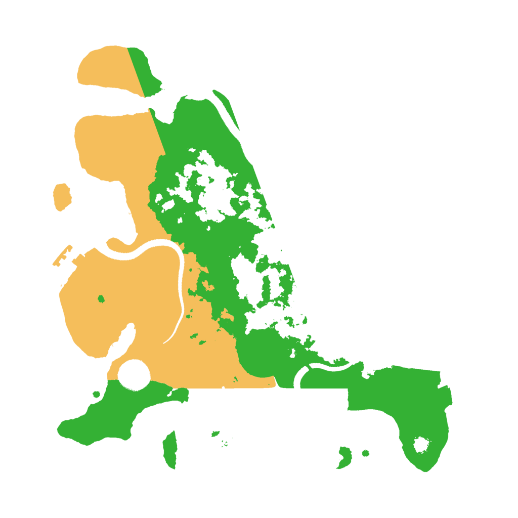 Biome Rust Map: Procedural Map, Size: 3000, Seed: 936920819