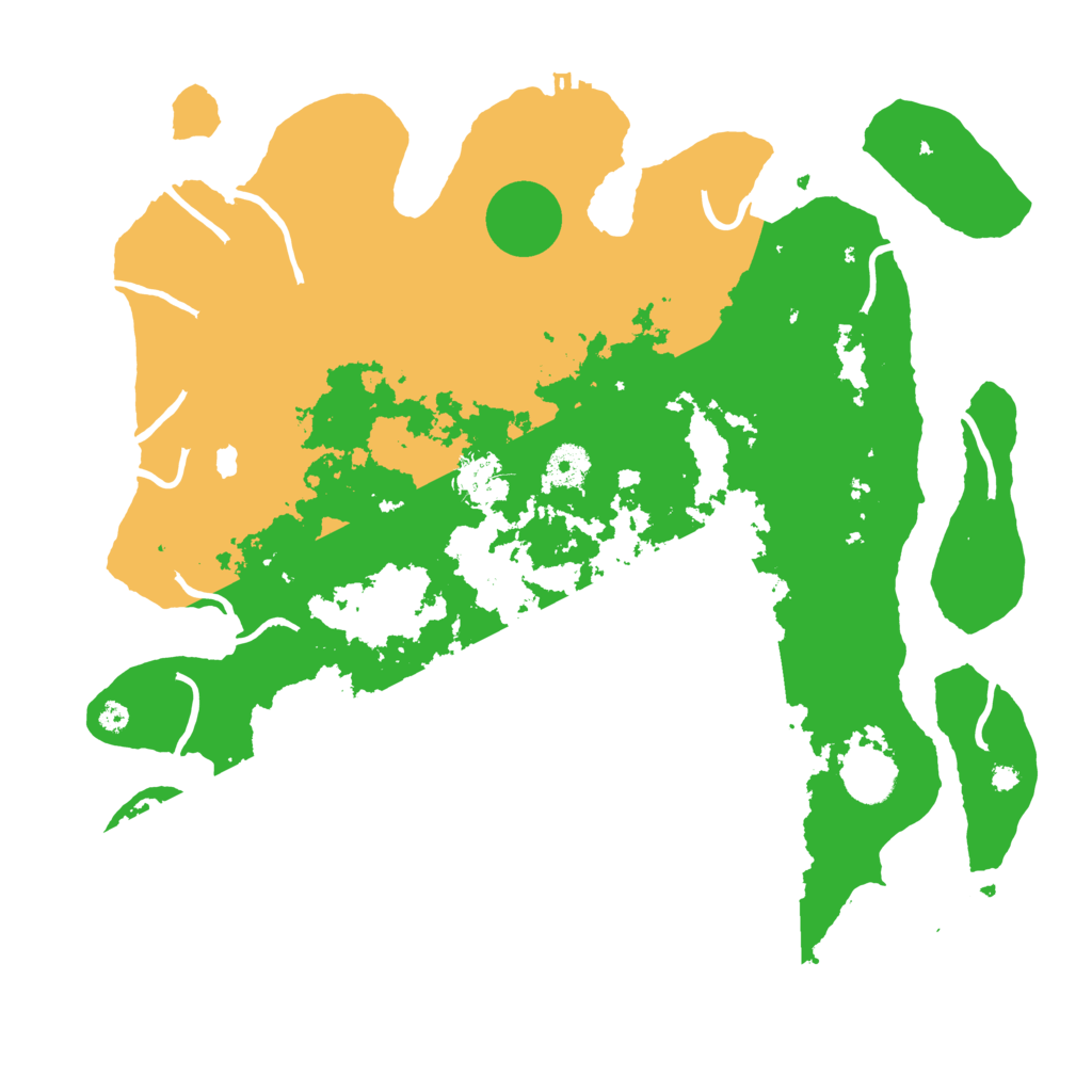 Biome Rust Map: Procedural Map, Size: 3800, Seed: 461782809
