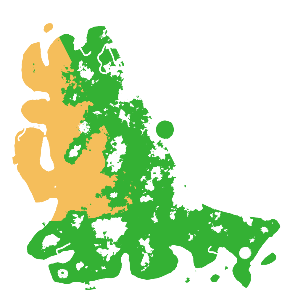 Biome Rust Map: Procedural Map, Size: 4500, Seed: 1595621197