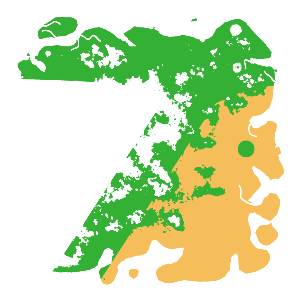 Biome Rust Map: Procedural Map, Size: 4700, Seed: 6