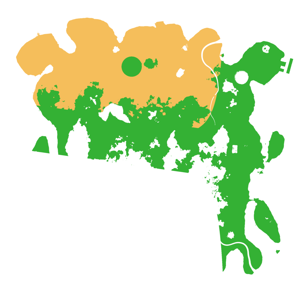 Biome Rust Map: Procedural Map, Size: 4000, Seed: 289318306