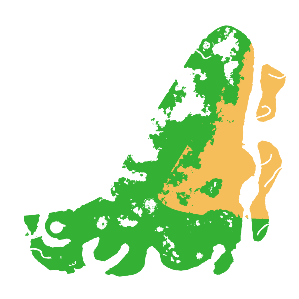 Biome Rust Map: Procedural Map, Size: 4300, Seed: 7042023