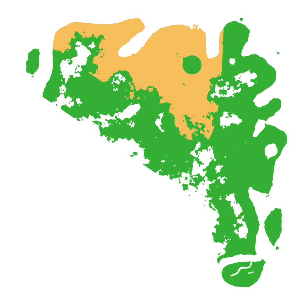 Biome Rust Map: Procedural Map, Size: 4250, Seed: 5910001