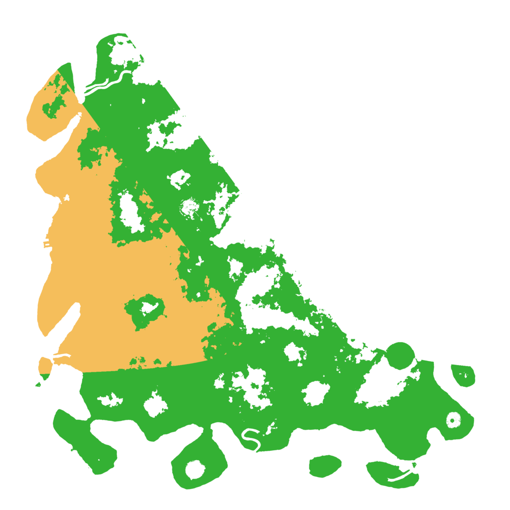 Biome Rust Map: Procedural Map, Size: 5011, Seed: 2098722390