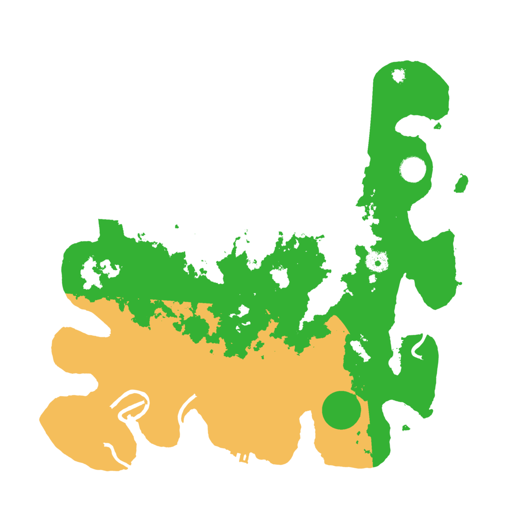 Biome Rust Map: Procedural Map, Size: 3500, Seed: 783183539