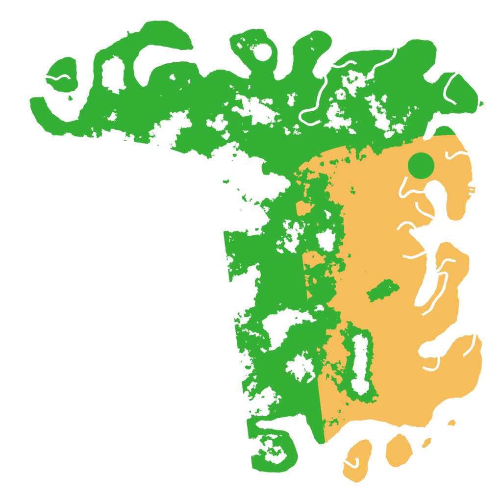 Biome Rust Map: Procedural Map, Size: 5000, Seed: 404077209