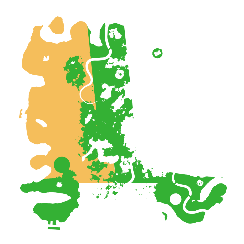 Biome Rust Map: Procedural Map, Size: 4000, Seed: 1320091316