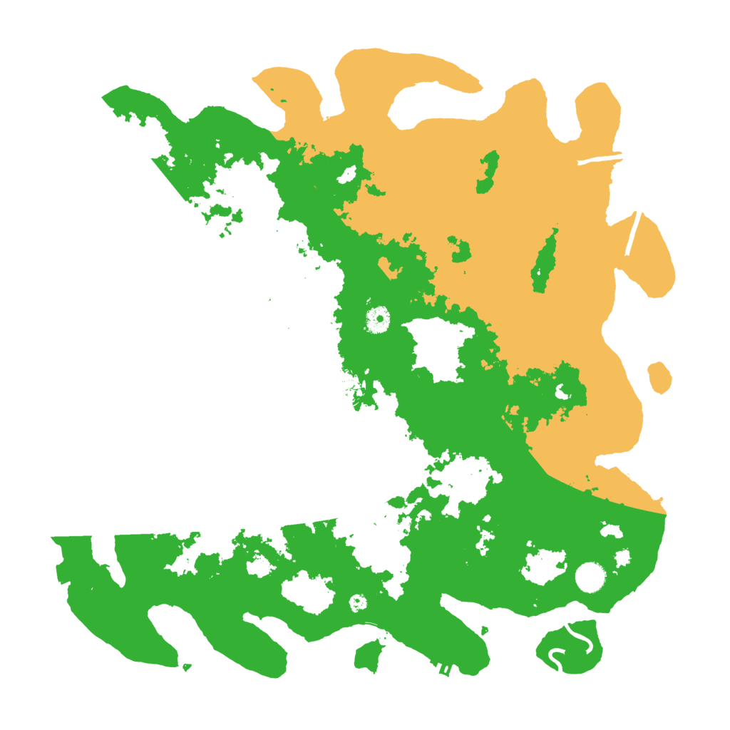 Biome Rust Map: Procedural Map, Size: 4250, Seed: 770468204