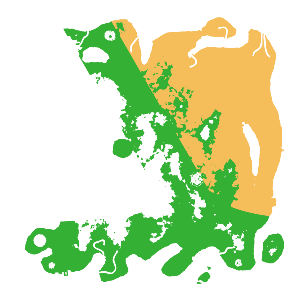 Biome Rust Map: Procedural Map, Size: 4250, Seed: 740520348