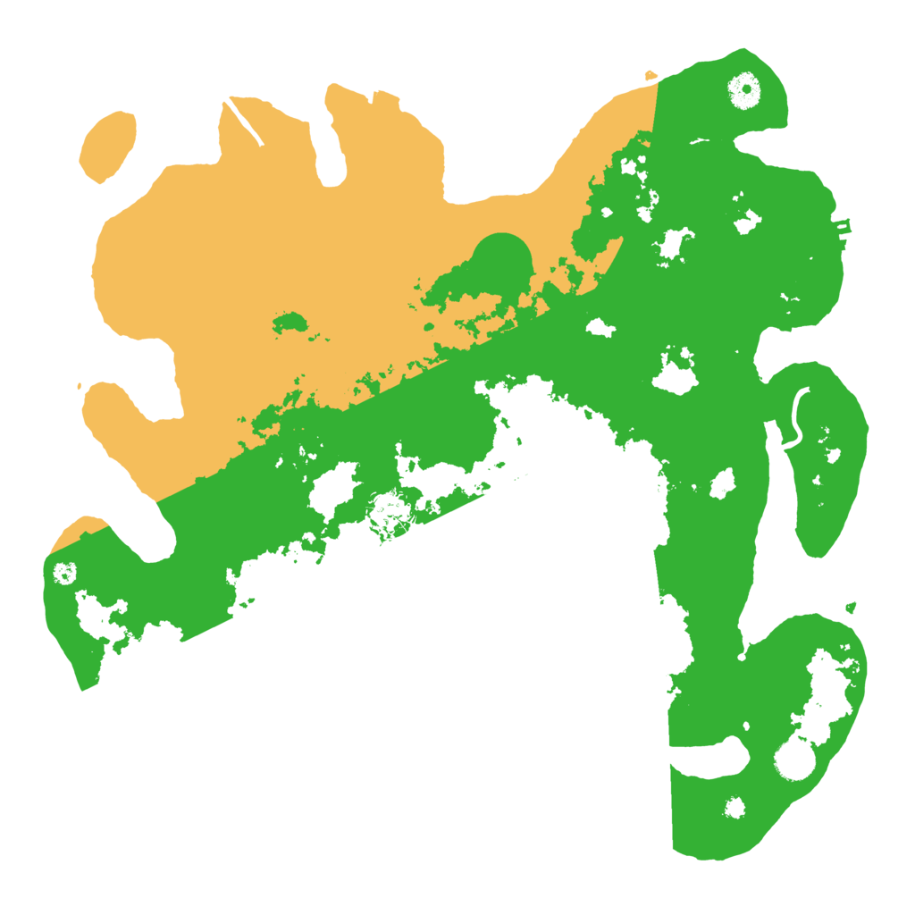Biome Rust Map: Procedural Map, Size: 4000, Seed: 96983142