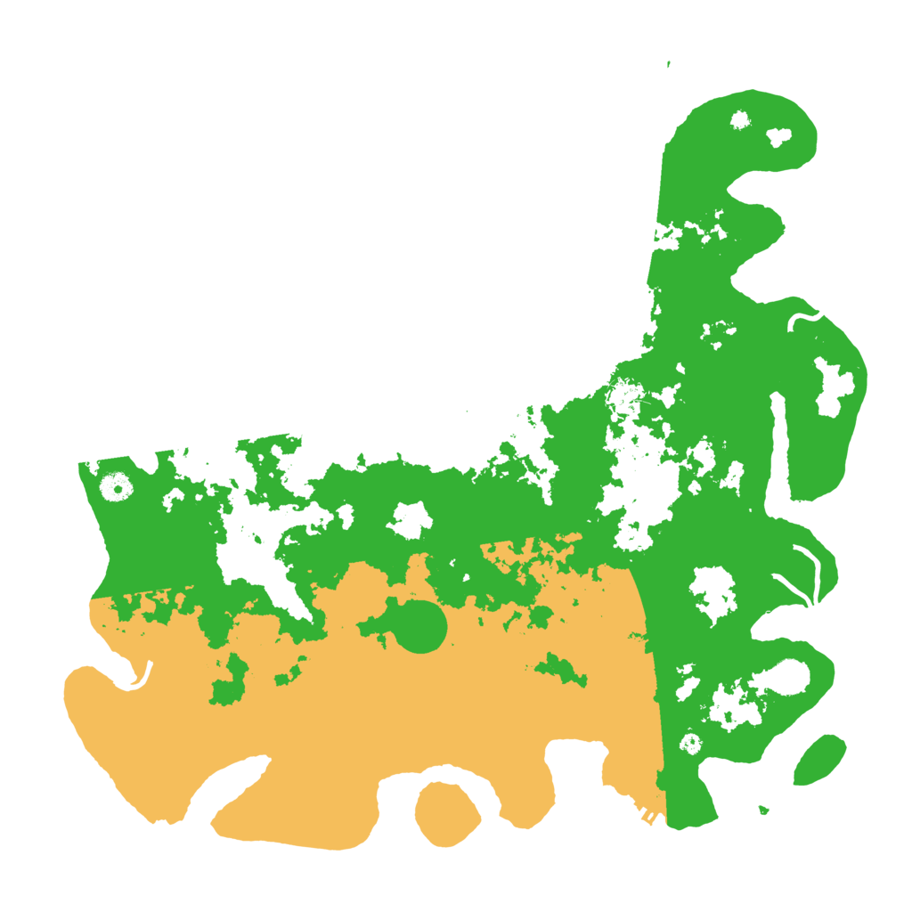 Biome Rust Map: Procedural Map, Size: 4500, Seed: 603479608