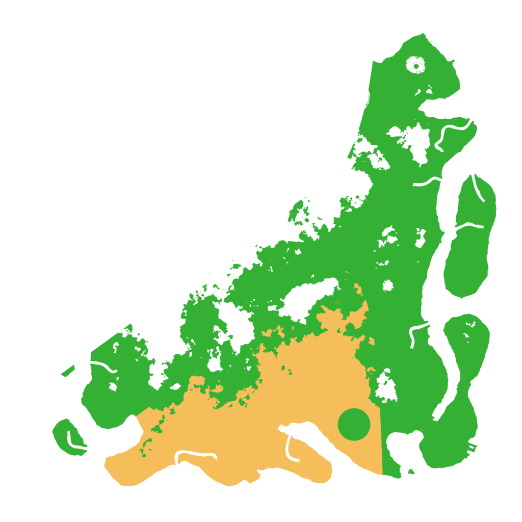 Biome Rust Map: Procedural Map, Size: 4250, Seed: 972983944