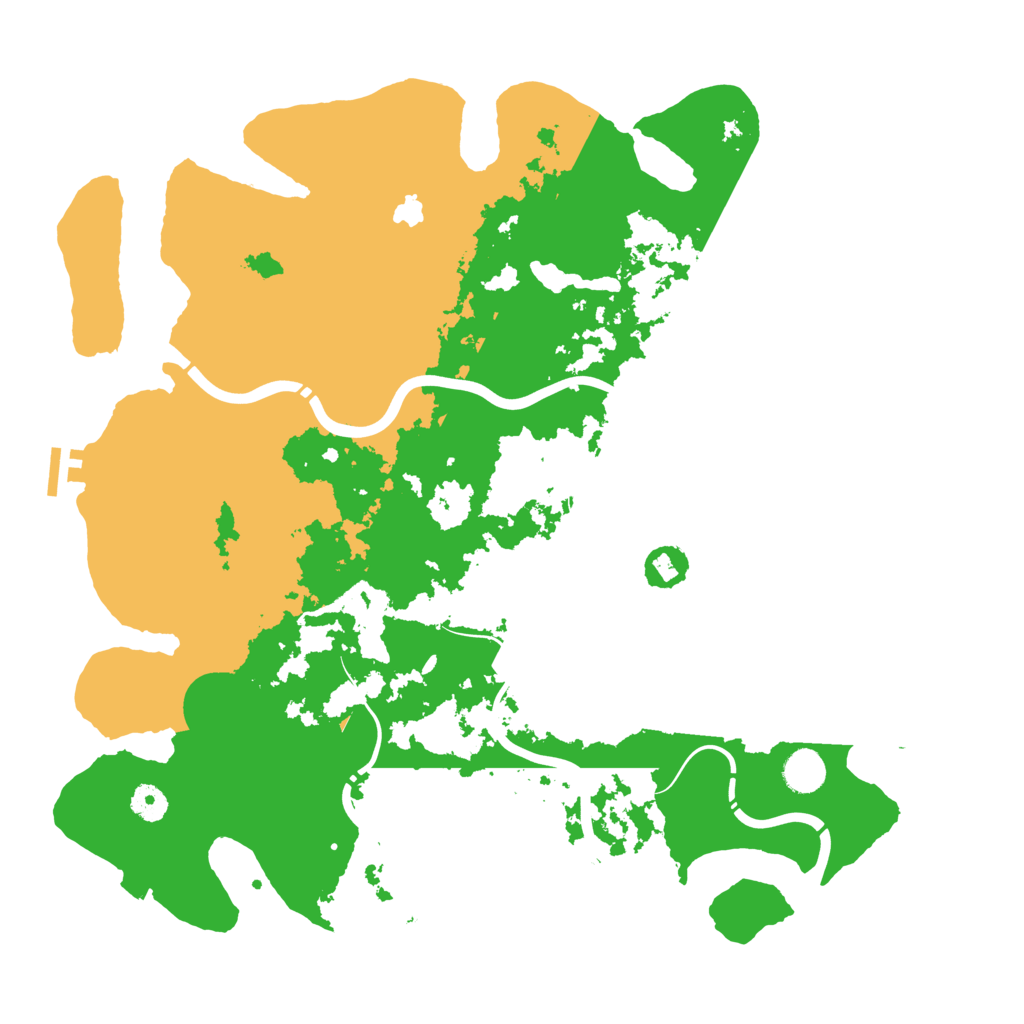 Biome Rust Map: Procedural Map, Size: 4250, Seed: 122221568