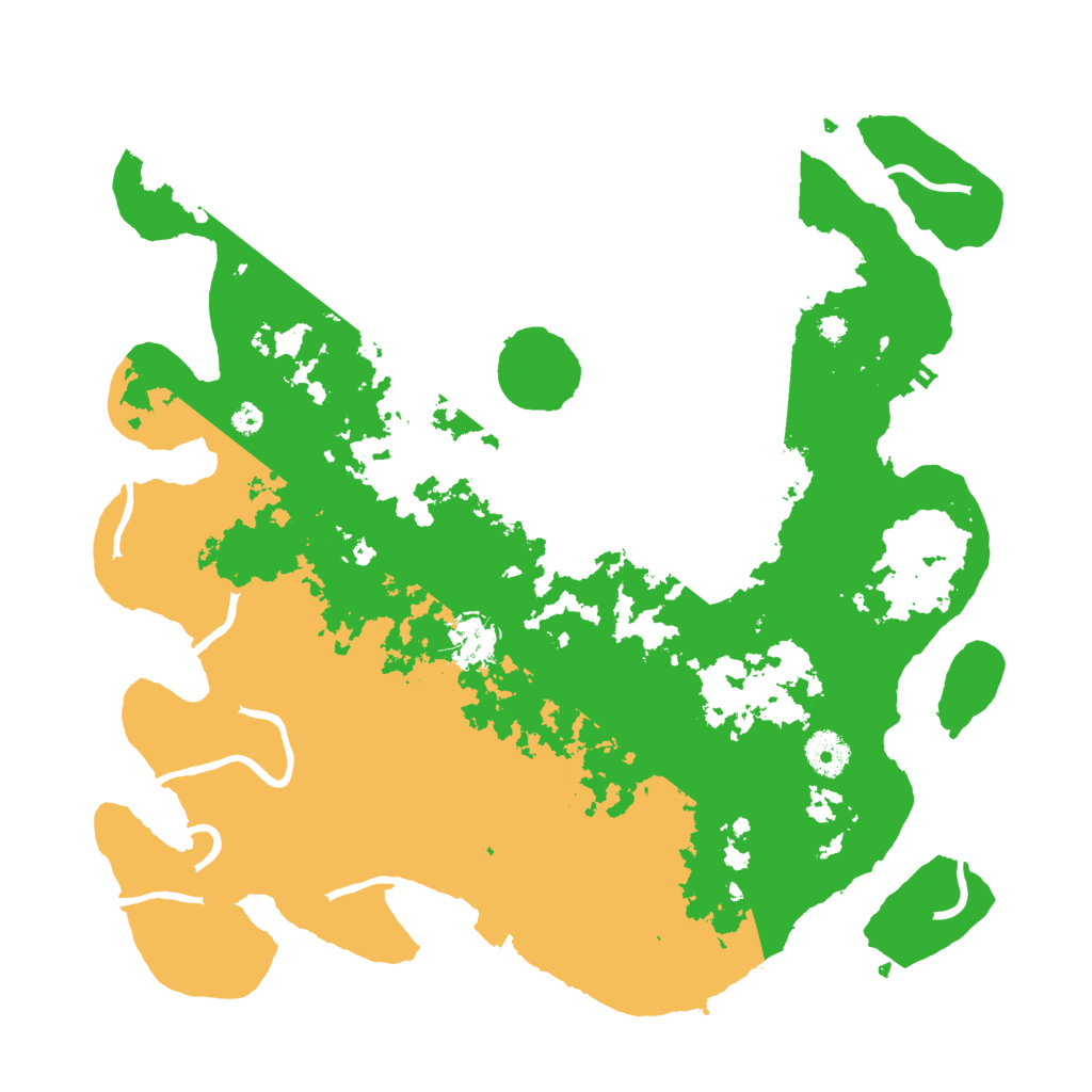 Biome Rust Map: Procedural Map, Size: 3700, Seed: 894794633