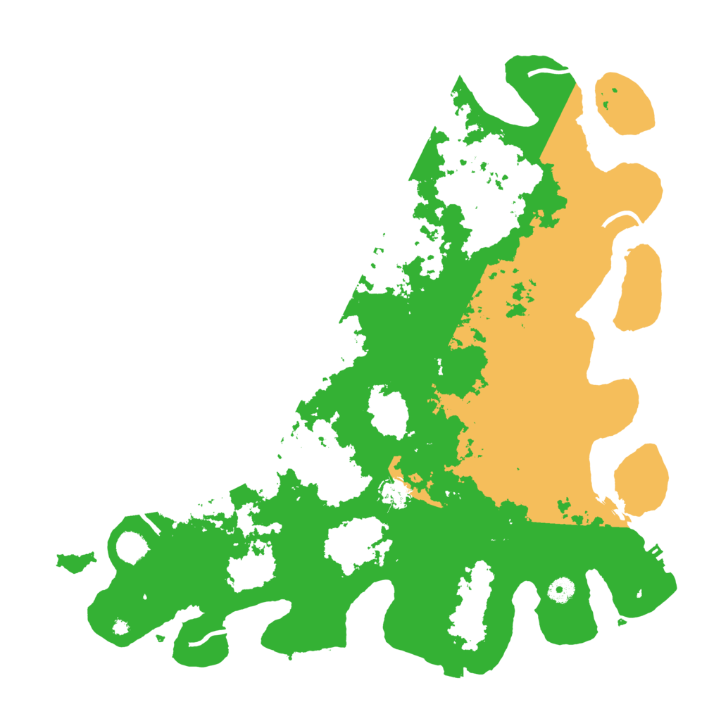 Biome Rust Map: Procedural Map, Size: 4250, Seed: 195972446