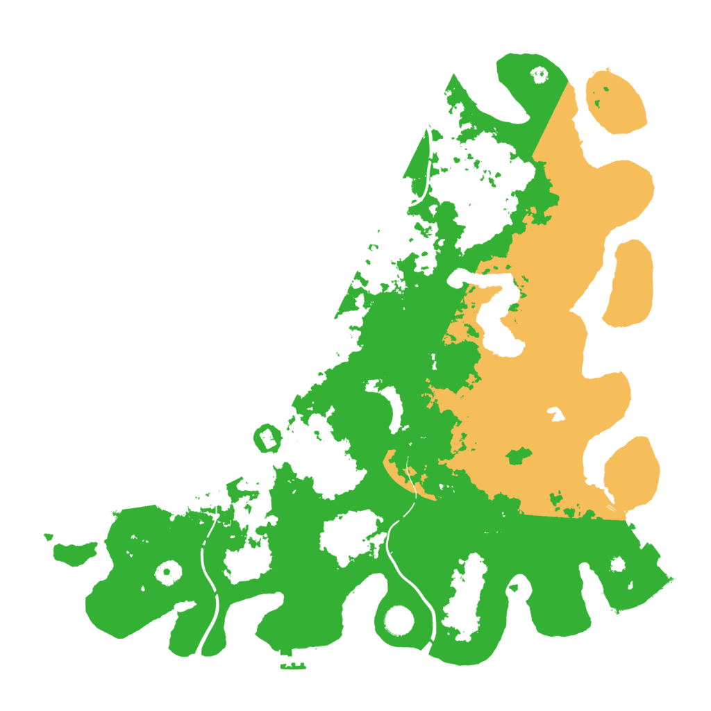 Biome Rust Map: Procedural Map, Size: 4250, Seed: 195972446