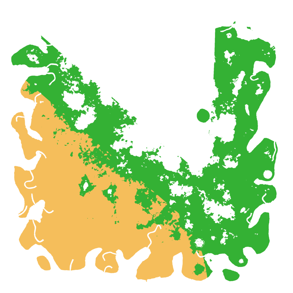 Biome Rust Map: Procedural Map, Size: 6000, Seed: 900249133