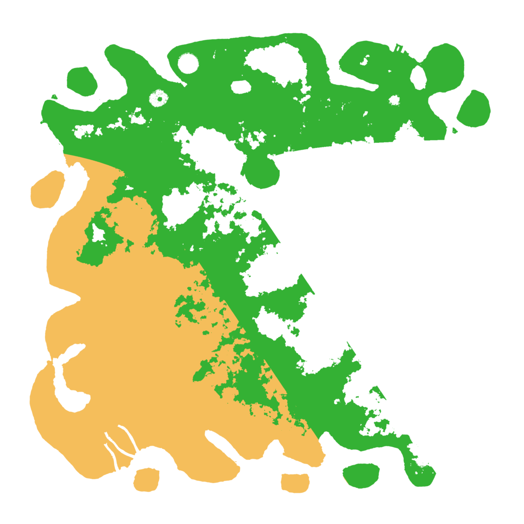 Biome Rust Map: Procedural Map, Size: 4500, Seed: 946142003
