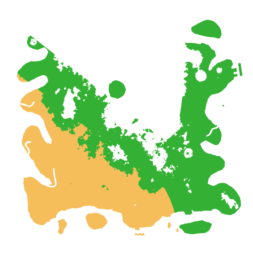 Biome Rust Map: Procedural Map, Size: 4000, Seed: 1246675660