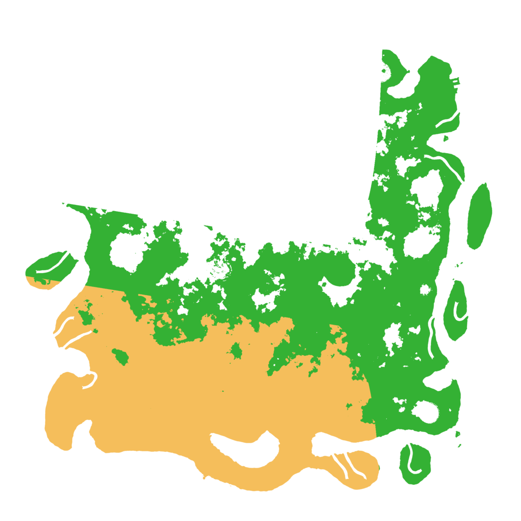 Biome Rust Map: Procedural Map, Size: 4500, Seed: 689877764