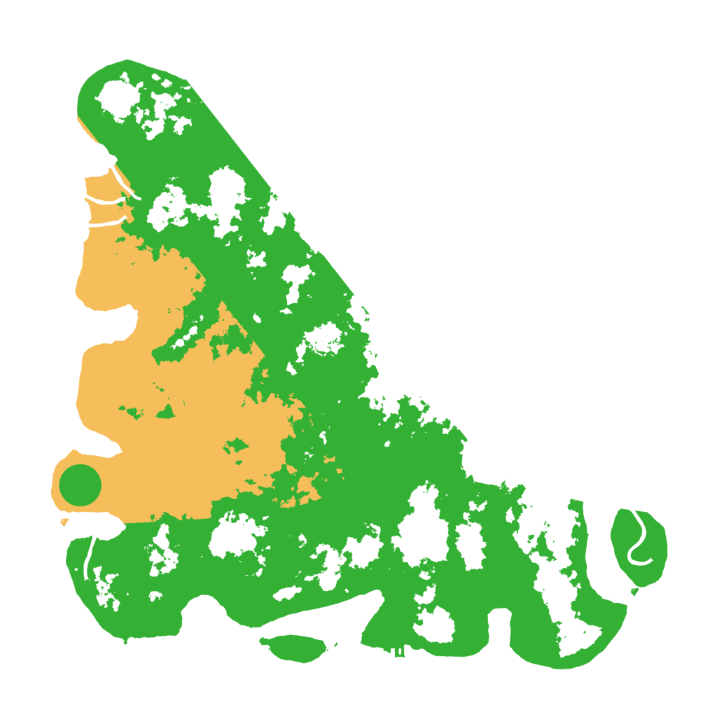 Biome Rust Map: Procedural Map, Size: 4500, Seed: 25732953