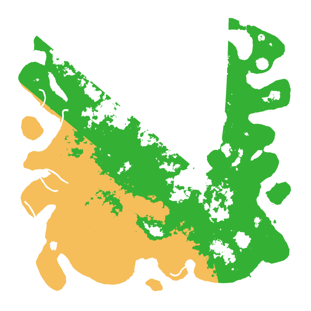 Biome Rust Map: Procedural Map, Size: 4500, Seed: 2107073382