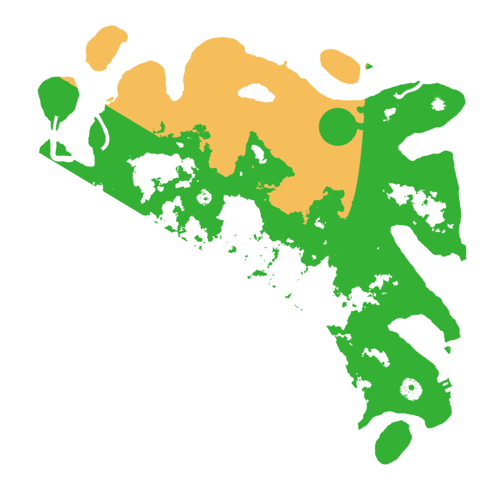 Biome Rust Map: Procedural Map, Size: 3500, Seed: 1189633938